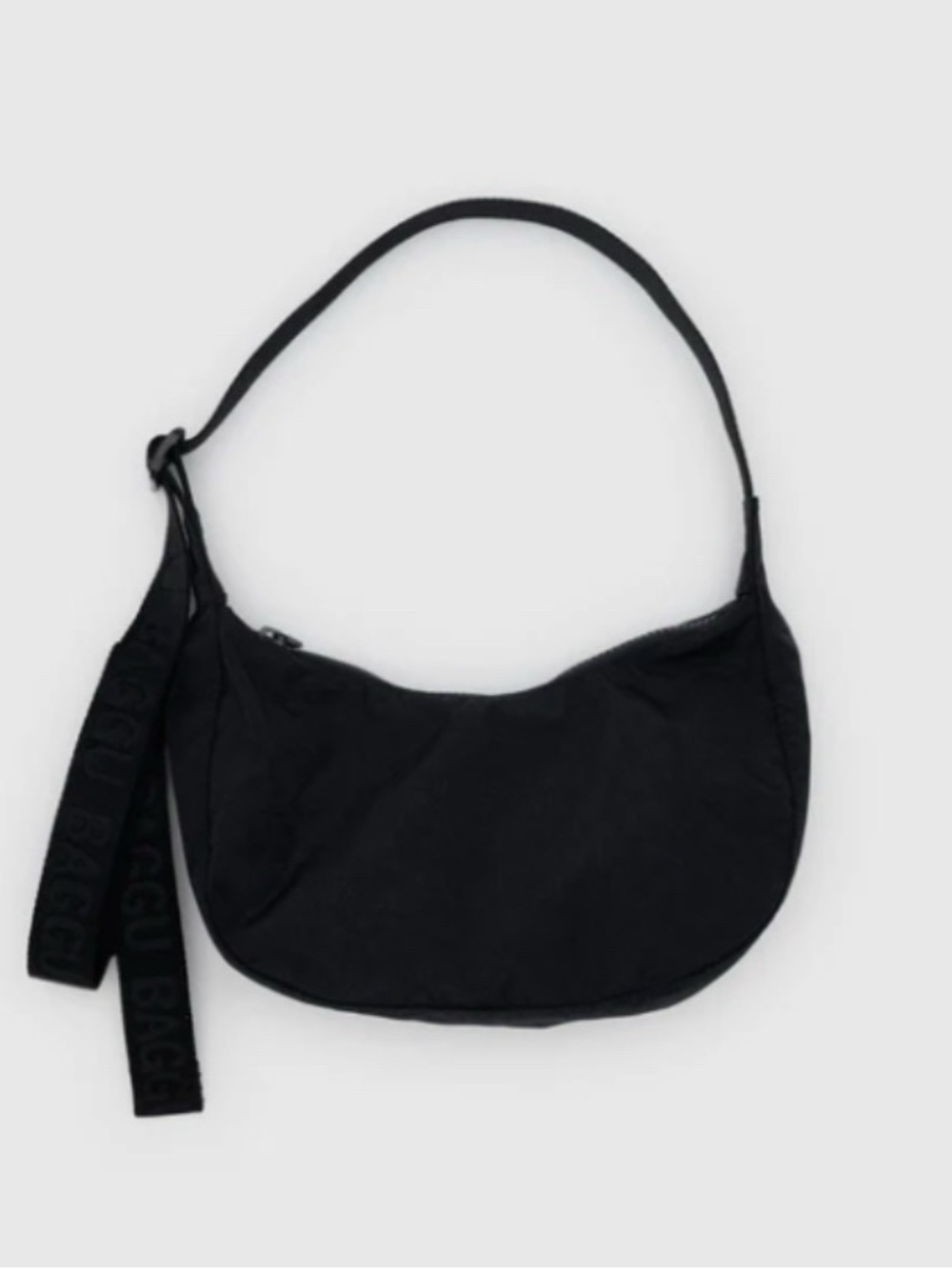 Baggu Small Black Crescent Bag